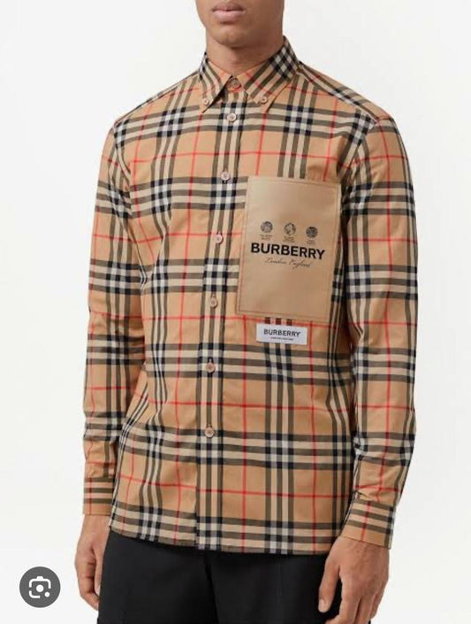 LONG SLEEVE SHIRT WITH PATCH