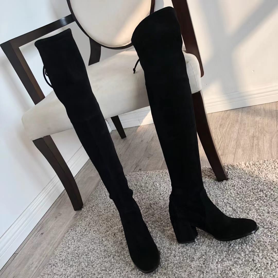 LONG LEATHER BOOTS